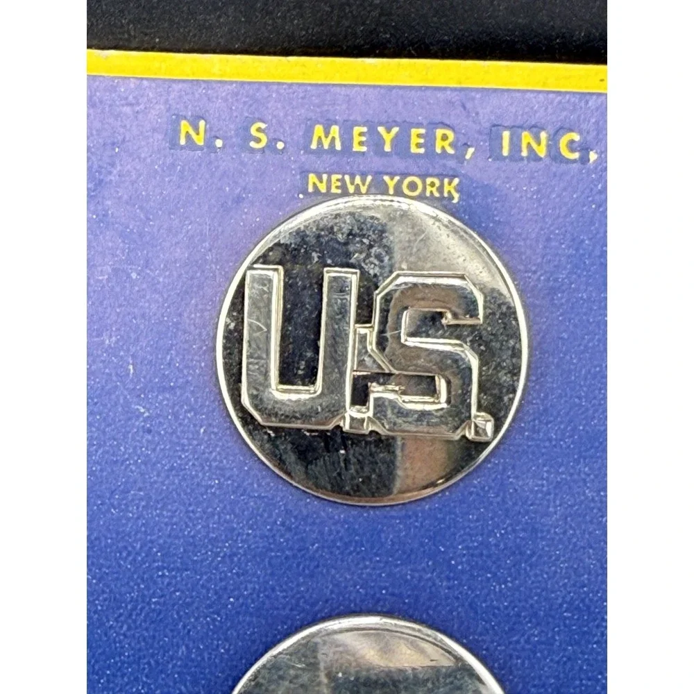 Vintage N.S Meyer Inc.‎ Pin US Military Specialist Insignia Silver Tone